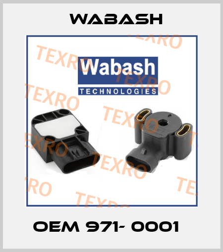 OEM 971- 0001   Wabash