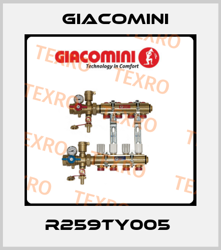 R259TY005  Giacomini