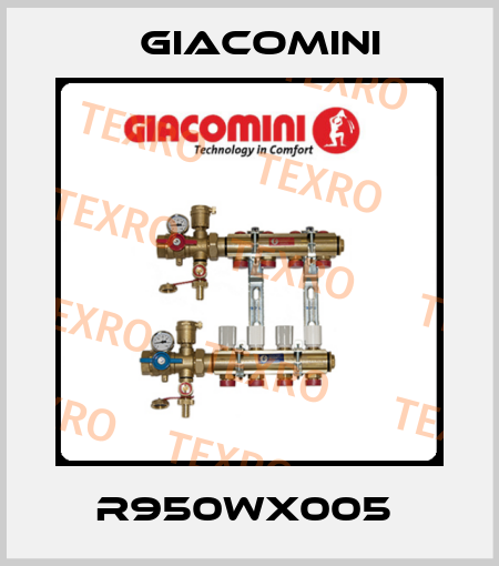 R950WX005  Giacomini