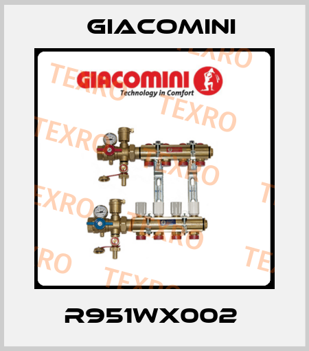 R951WX002  Giacomini