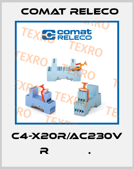C4-X20R/AC230V  R            .  Comat Releco