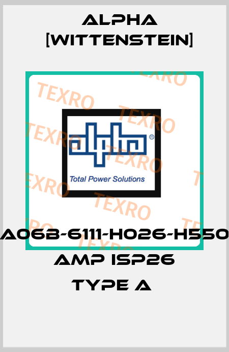 A06B-6111-H026-H550 AMP ISP26 TYPE A  Alpha [Wittenstein]