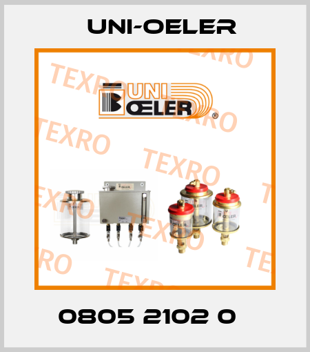 0805 2102 0   Uni-Oeler