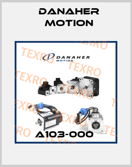 A103-000  Danaher Motion