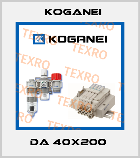 DA 40X200  Koganei