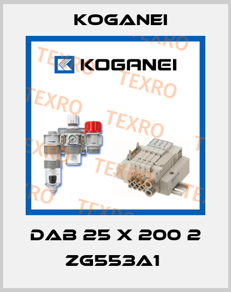 DAB 25 X 200 2 ZG553A1  Koganei