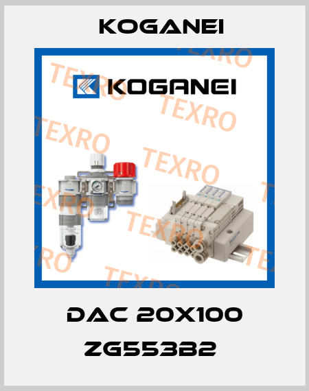 DAC 20X100 ZG553B2  Koganei