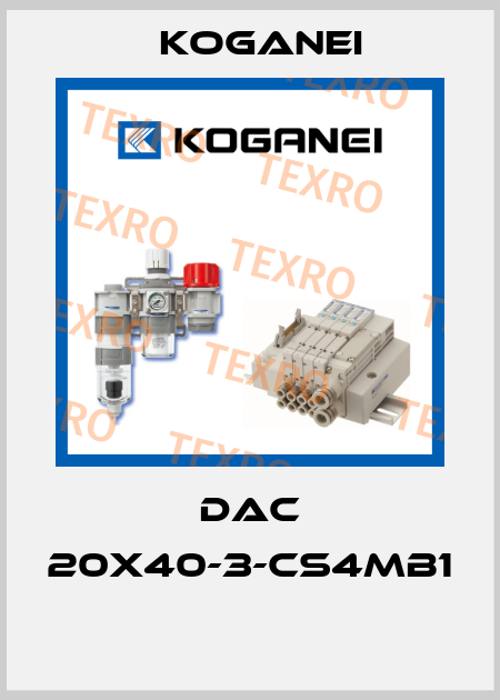 DAC 20X40-3-CS4MB1  Koganei
