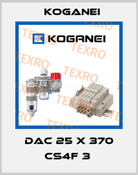 DAC 25 X 370 CS4F 3  Koganei