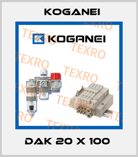 DAK 20 X 100  Koganei