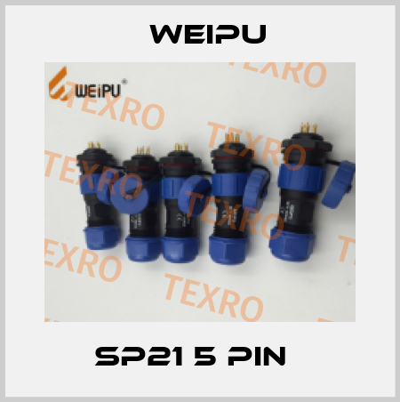 SP21 5 PIN   Weipu