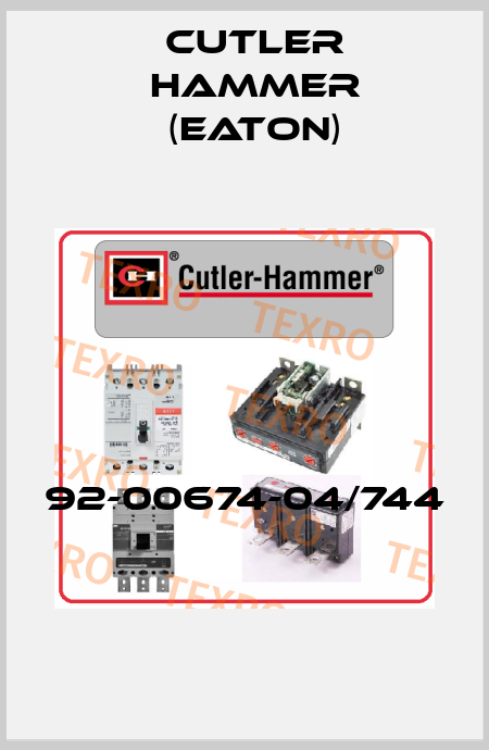 92-00674-04/744  Cutler Hammer (Eaton)
