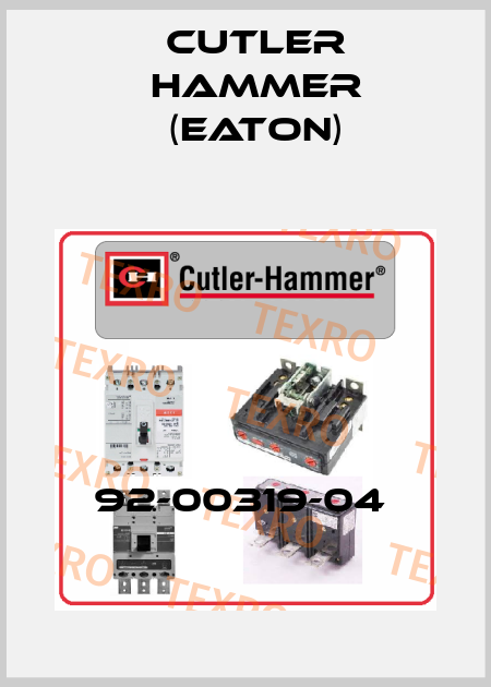 92-00319-04  Cutler Hammer (Eaton)