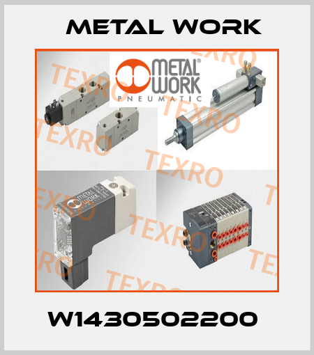 W1430502200  Metal Work