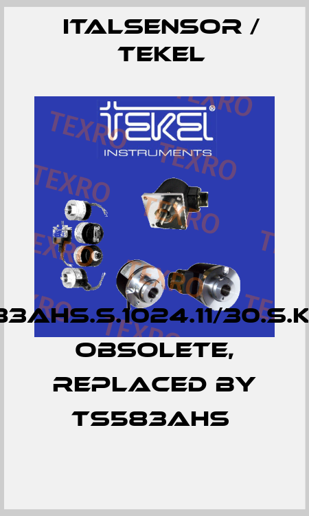 TI583AHS.S.1024.11/30.S.K4.15 obsolete, replaced by TS583AHS  Italsensor / Tekel