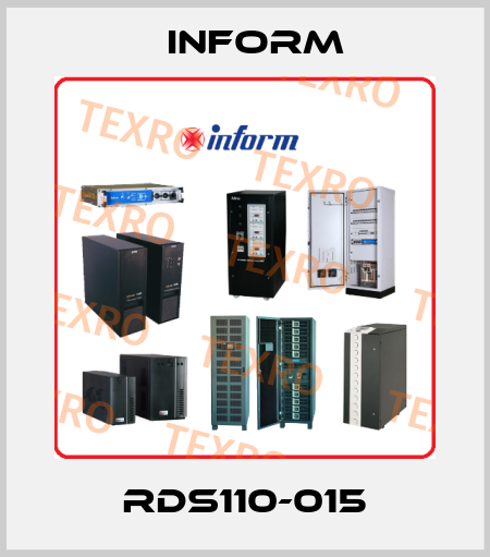 RDS110-015 Inform