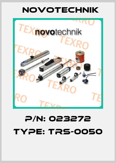 P/N: 023272 Type: TRS-0050  Novotechnik