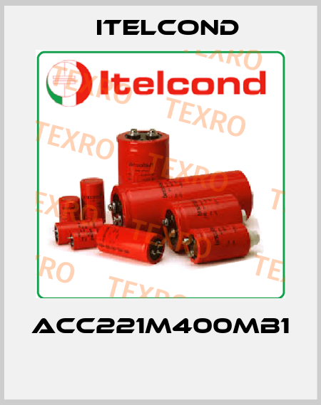 ACC221M400MB1  Itelcond