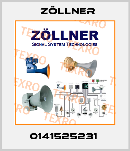0141525231  Zöllner