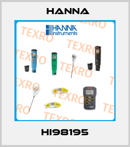 HI98195 Hanna