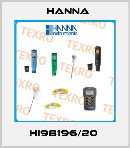 HI98196/20  Hanna