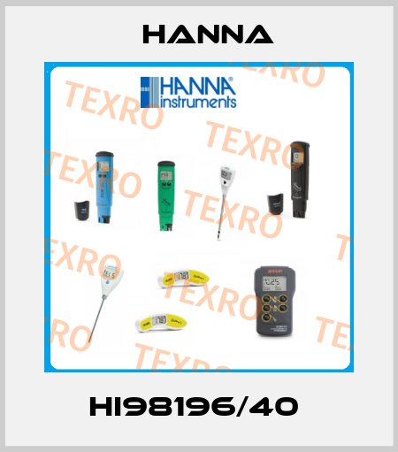 HI98196/40  Hanna