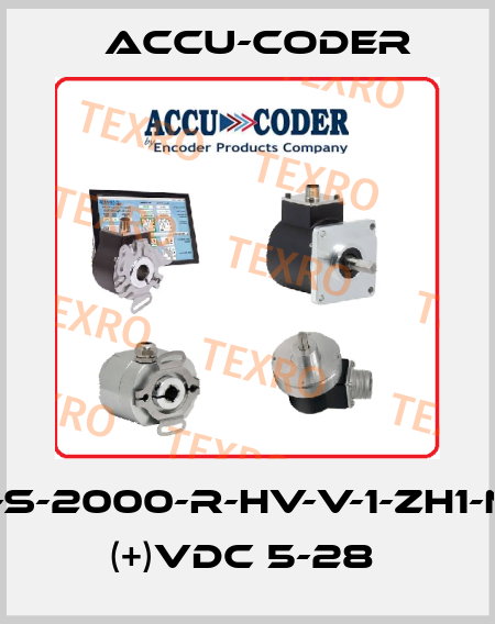 702-21/L-S-2000-R-HV-V-1-ZH1-N-SG-N-N, (+)VDC 5-28  ACCU-CODER