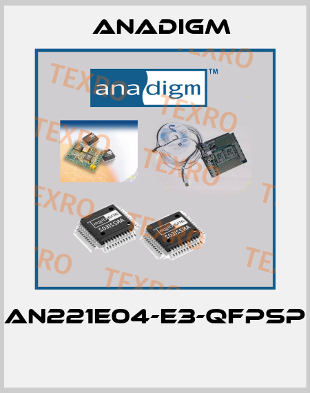 AN221E04-E3-QFPSP  Anadigm