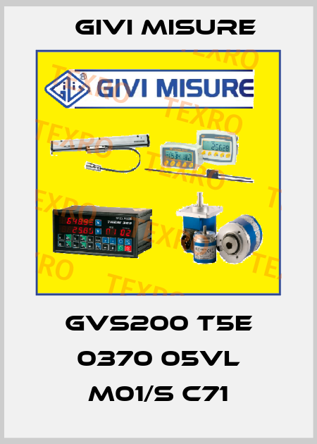 GVS200 T5E 0370 05VL M01/S C71 Givi Misure