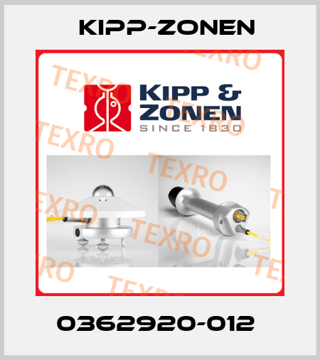 0362920-012  Kipp-Zonen