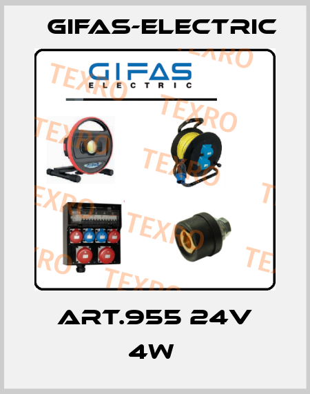 ART.955 24V 4W  Gifas-Electric