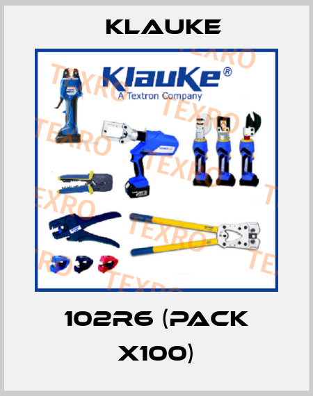 102R6 (pack x100) Klauke