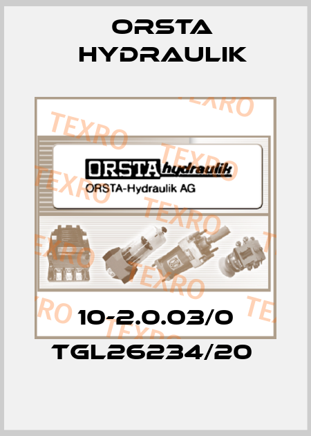 10-2.0.03/0 TGL26234/20  Orsta Hydraulik