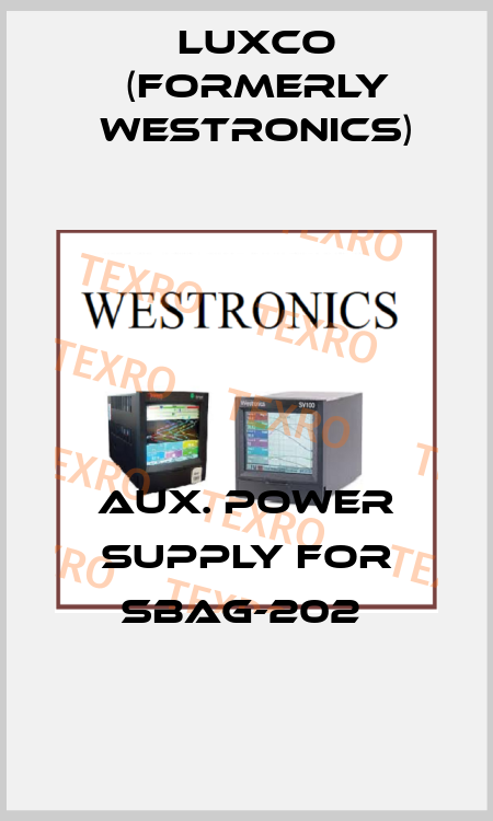 AUX. POWER SUPPLY FOR SBAG-202  Luxco (formerly Westronics)