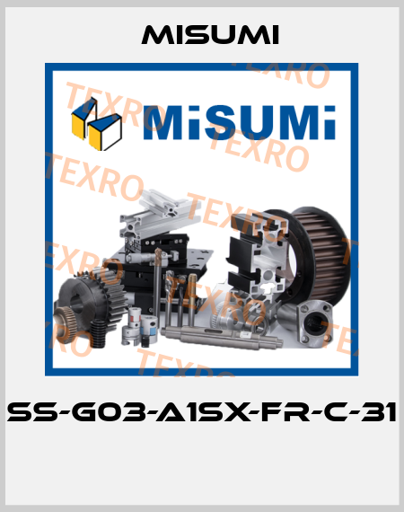 SS-G03-A1SX-FR-C-31  Misumi