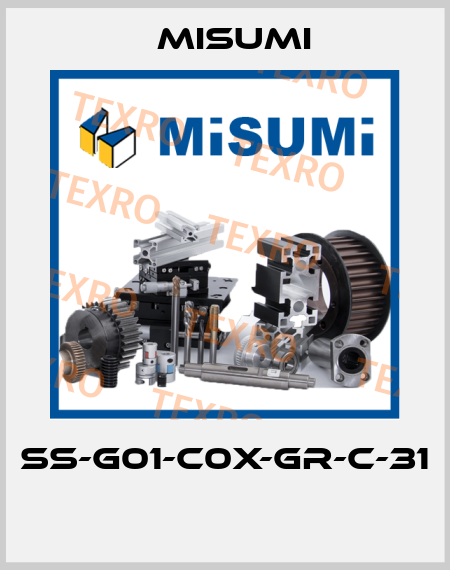SS-G01-C0X-GR-C-31  Misumi