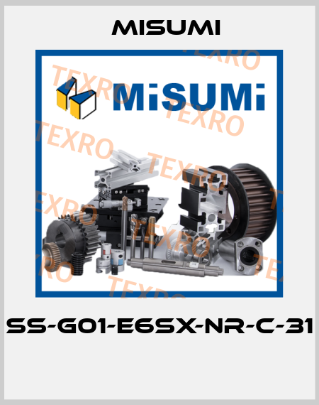 SS-G01-E6SX-NR-C-31  Misumi