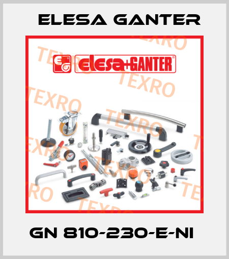 GN 810-230-E-NI  Elesa Ganter