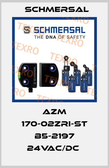 AZM 170-02ZRI-ST B5-2197 24VAC/DC  Schmersal
