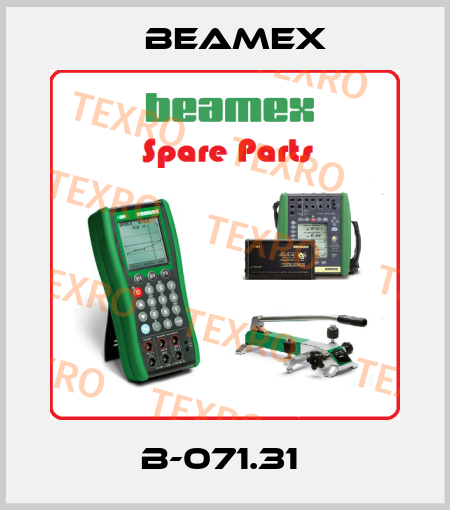 B-071.31  Beamex