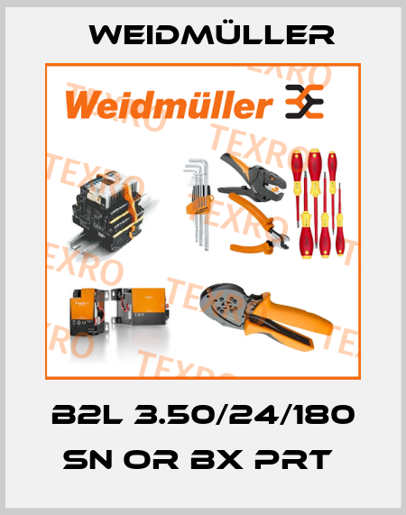 B2L 3.50/24/180 SN OR BX PRT  Weidmüller