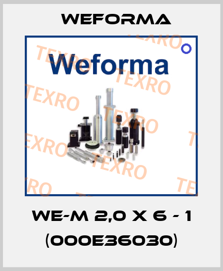 WE-M 2,0 x 6 - 1 (000E36030) Weforma