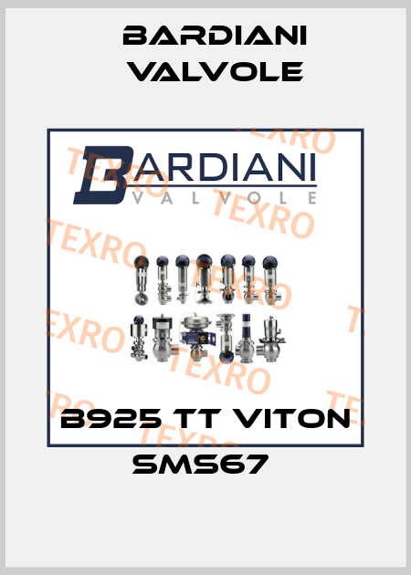 B925 TT VITON SMS67  Bardiani Valvole