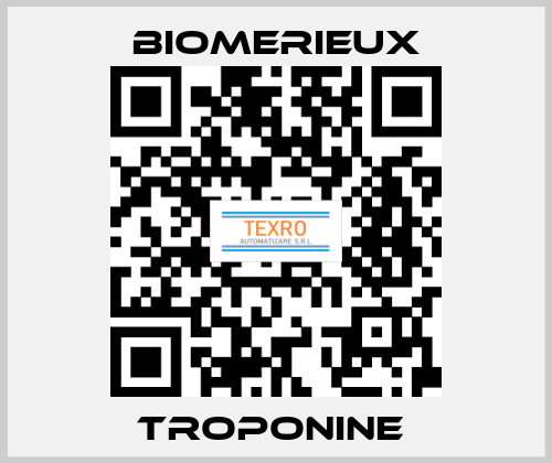 Troponine  Biomerieux