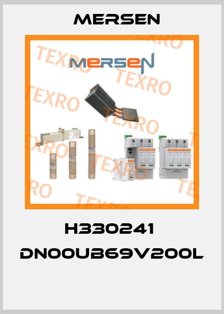 H330241  DN00UB69V200L  Mersen
