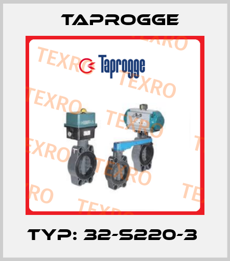 Typ: 32-S220-3  Taprogge
