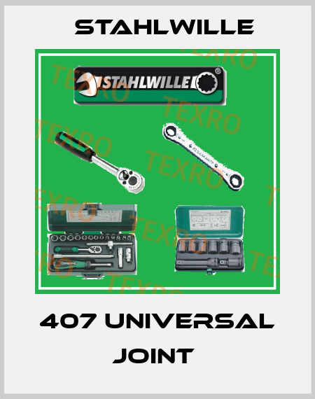 407 Universal Joint  Stahlwille