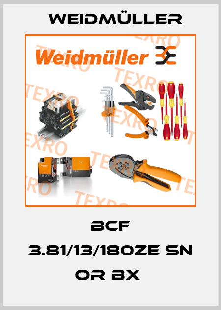 BCF 3.81/13/180ZE SN OR BX  Weidmüller