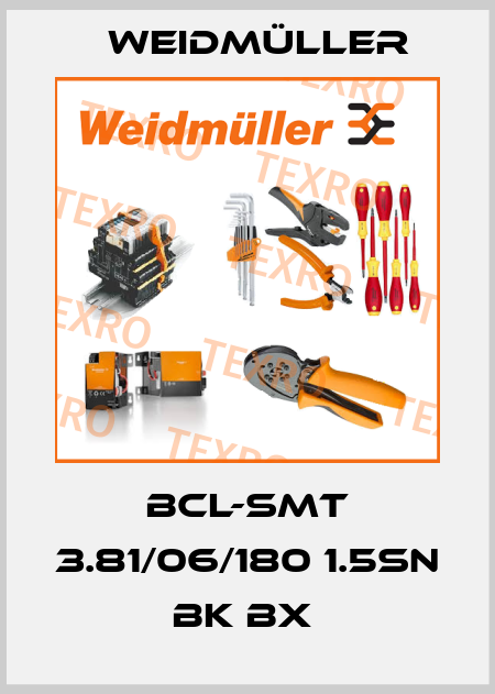 BCL-SMT 3.81/06/180 1.5SN BK BX  Weidmüller