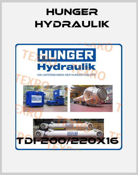 TDI-200/220x16  HUNGER Hydraulik